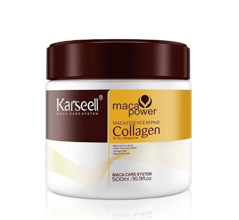 ماسك الكولاجين لعلاج الشعر التالف ماكا إيسنس